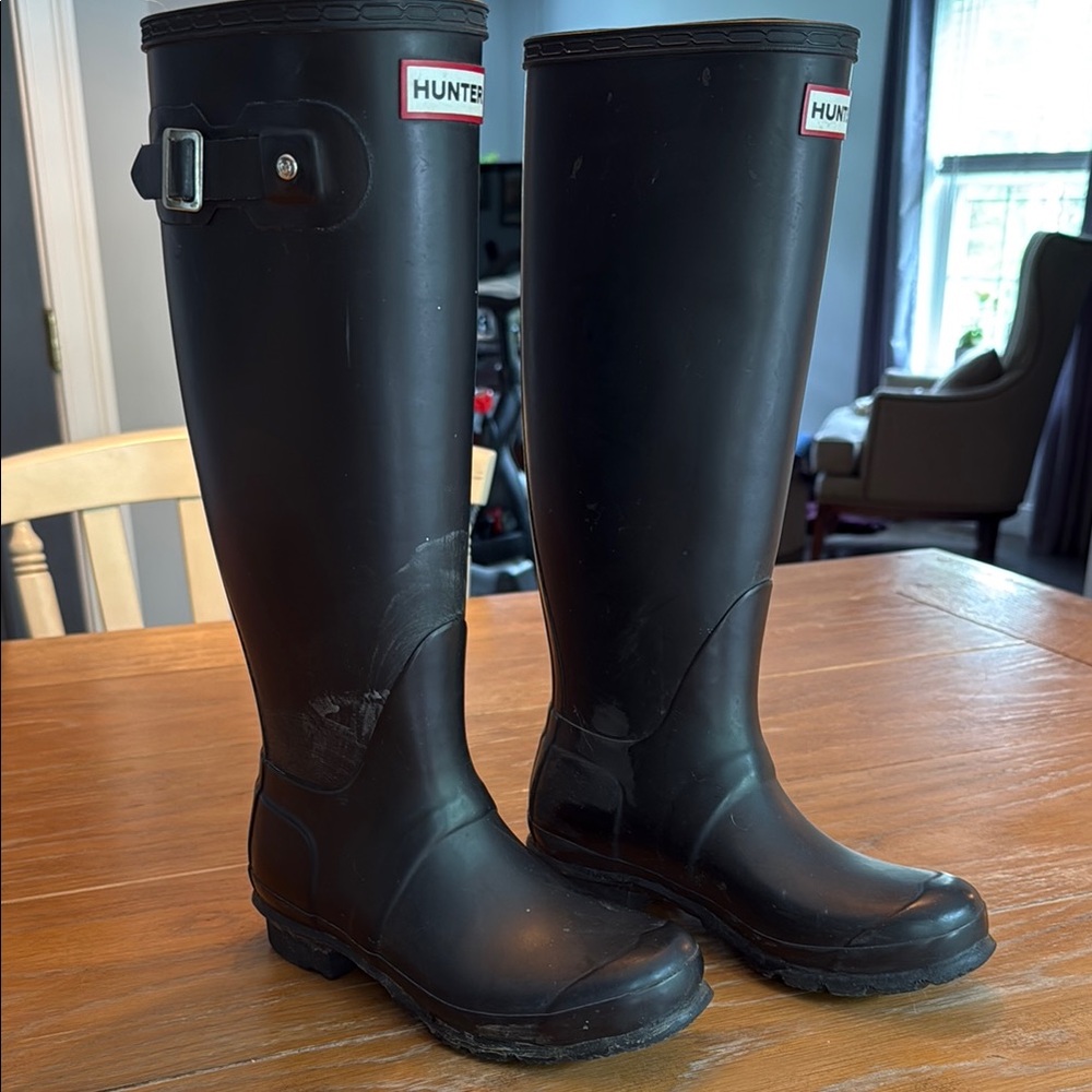 Hunter Classic Black Waterproof Boots